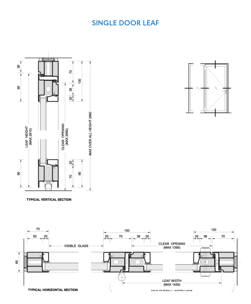 -/60/30 Hinged Fire Door | Technical Protection Systems